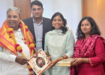 ತುಮಕೂರು ಜಿಲ್ಲೆ ಸಿಎಂ ಸಿದ್ದರಾಮಯ್ಯಗೆ ಆಹ್ವಾನ